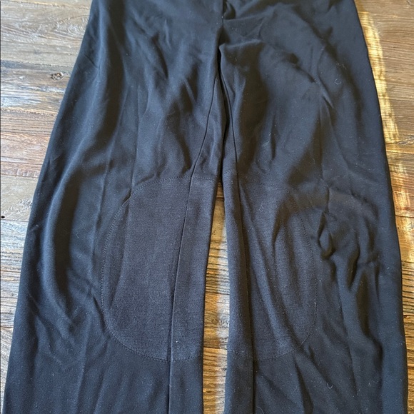 Tori Burch leather trimmed straight leg knit riding pants EUC size M (8/10) - Picture 9 of 10
